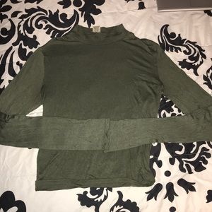 Wet Seal Long Sleeve Mock Neck